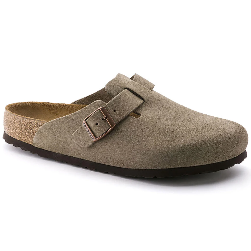 Boston Suede Soft Footbed - Taupe - Image 4