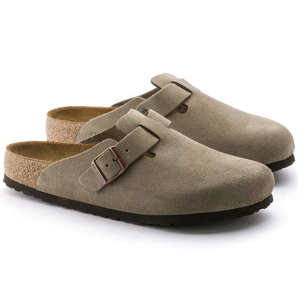 Boston Suede Soft Footbed - Taupe - Image 6
