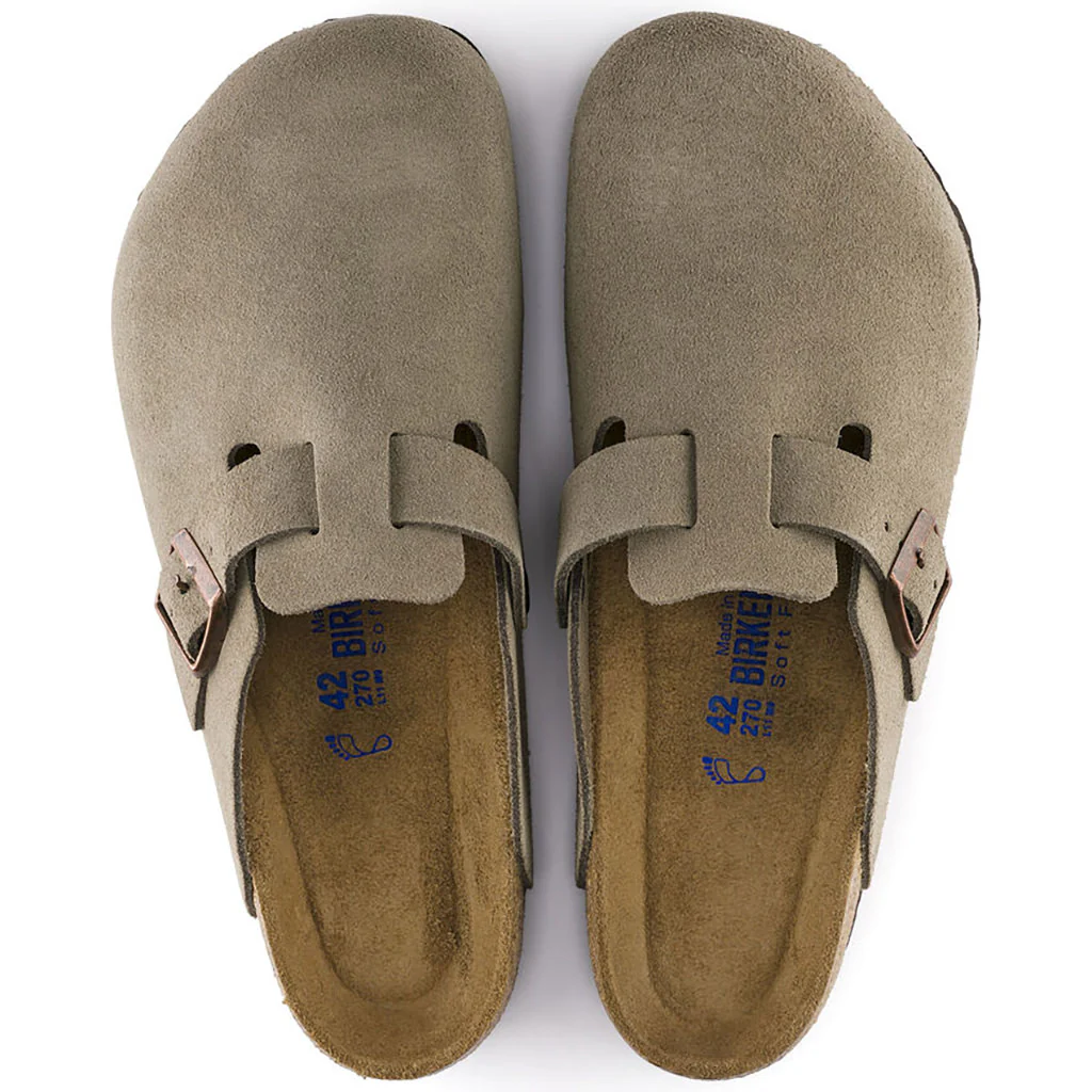 Boston Suede Soft Footbed - Taupe - Image 7