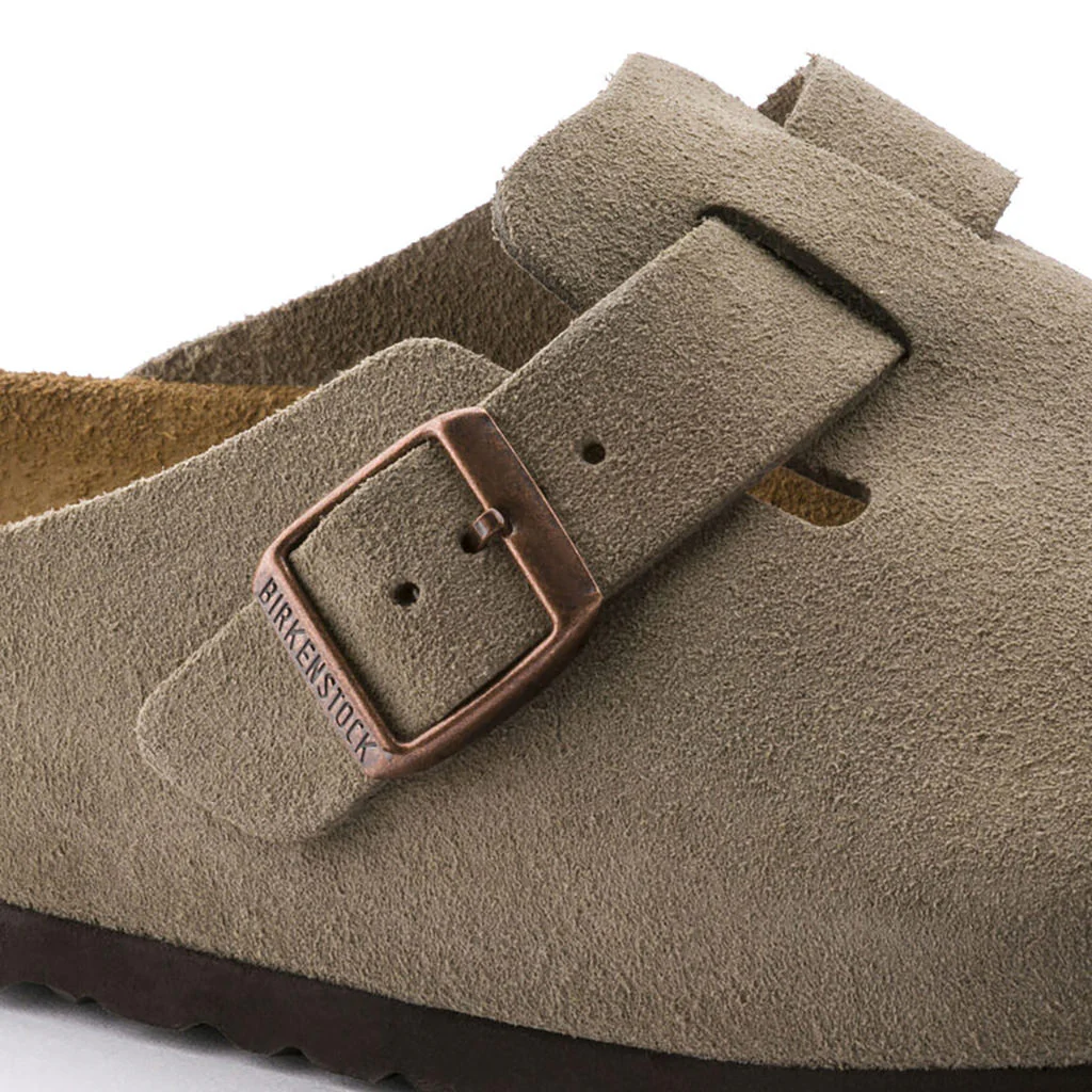 Boston Suede Soft Footbed - Taupe - Image 8