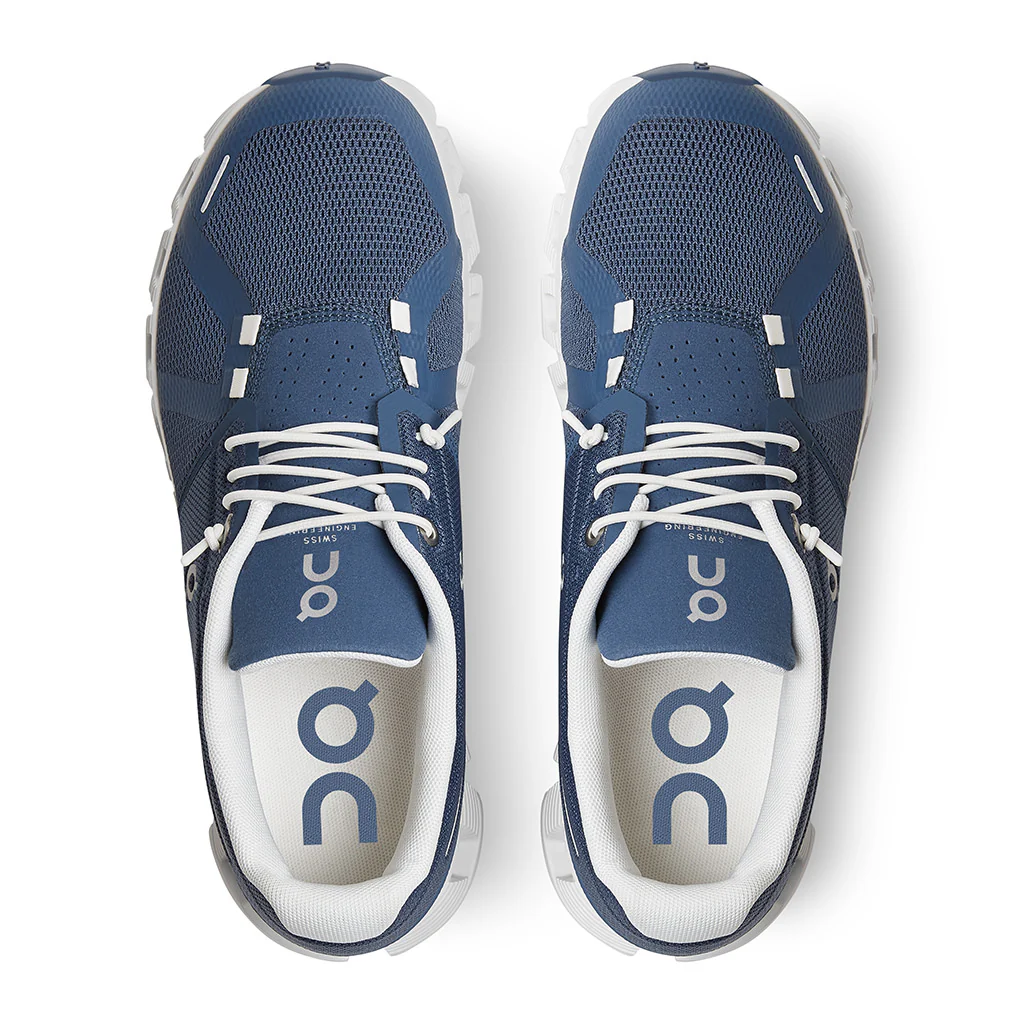 Womens Cloud 5 - Denim/White - Image 4