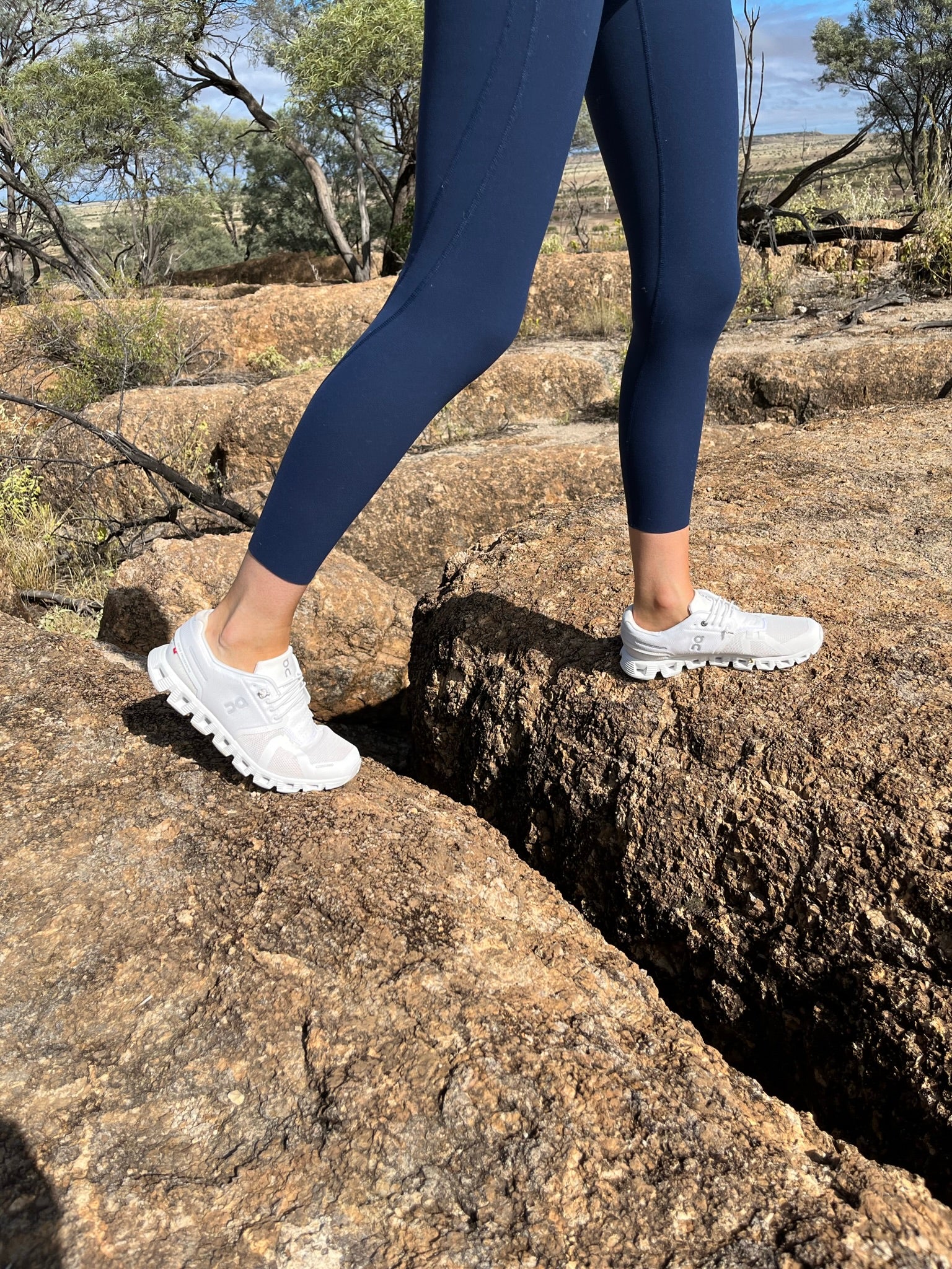 Womens Cloud 5 - Undyed All White - Image 8