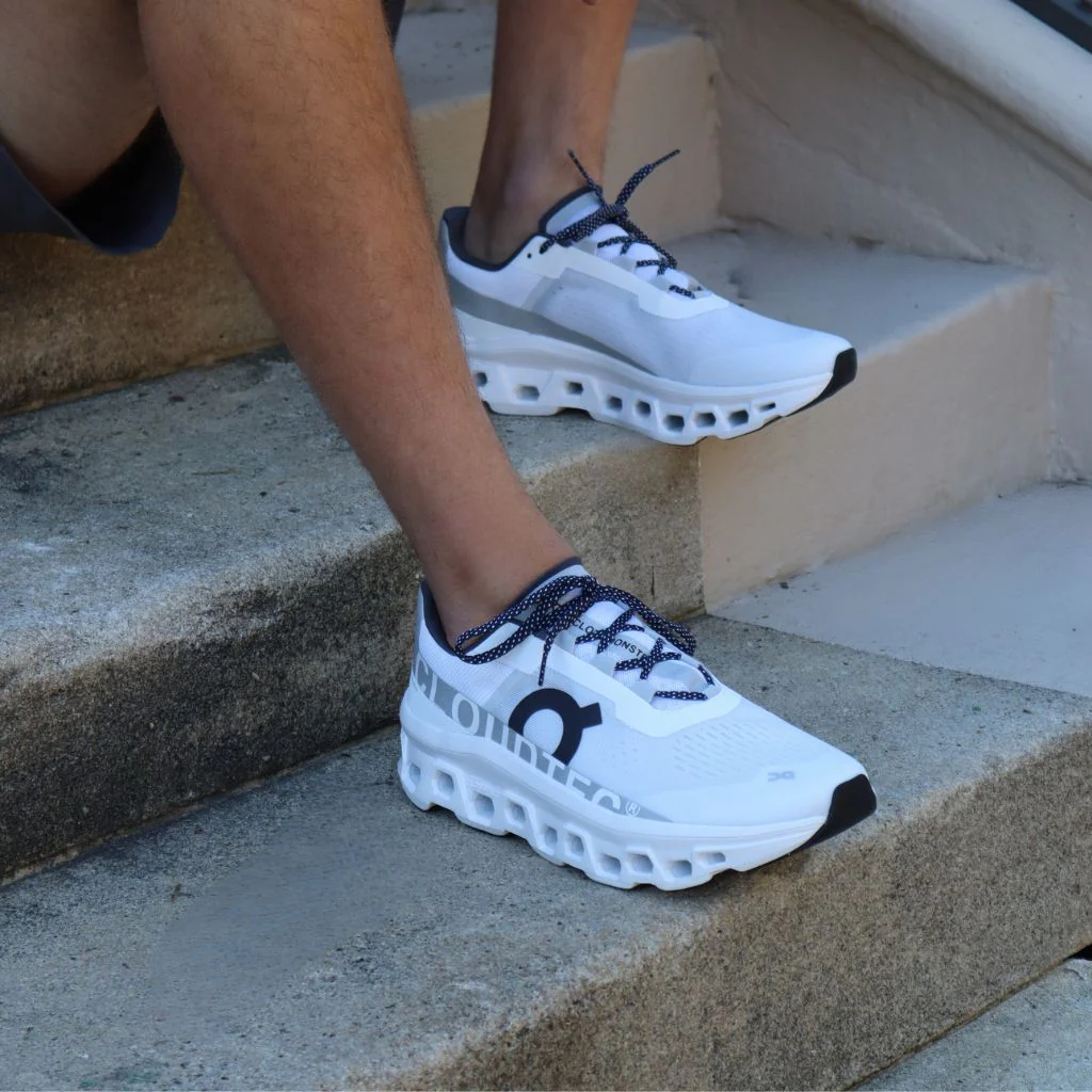 Mens CloudMonster - All White - Image 3