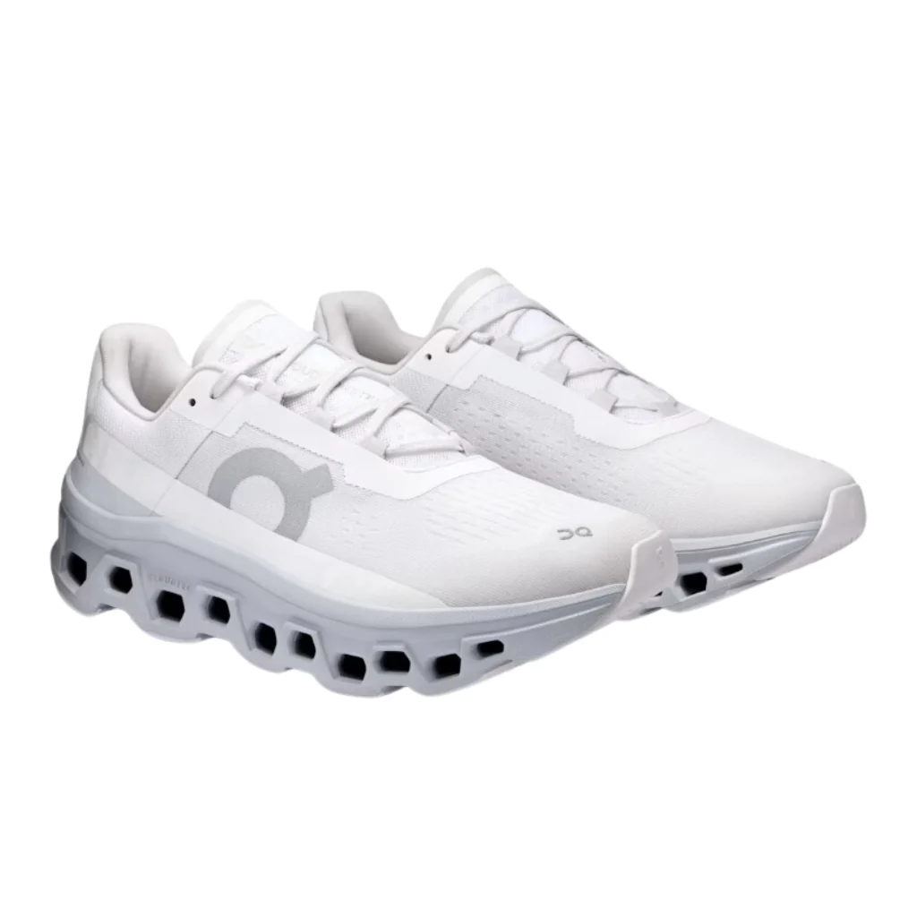 Womens CloudMonster - White/Glacier - Image 2