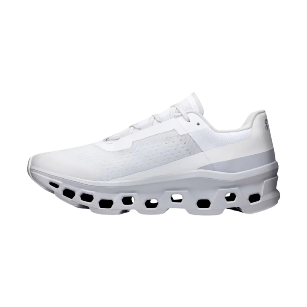 Womens CloudMonster - White/Glacier - Image 3