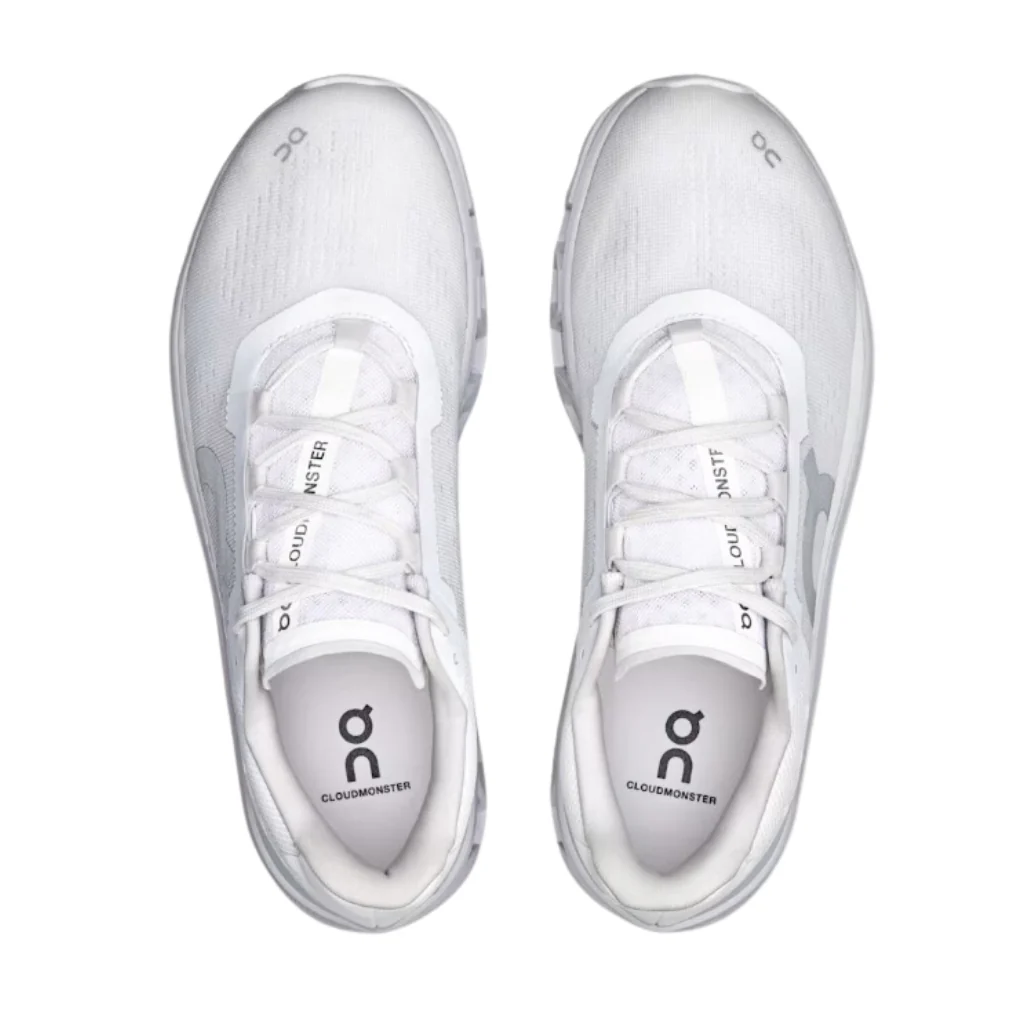 Womens CloudMonster - White/Glacier - Image 5