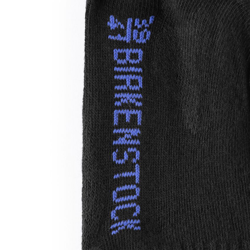 Cotton Sole Invisible Socks - Black - Image 6