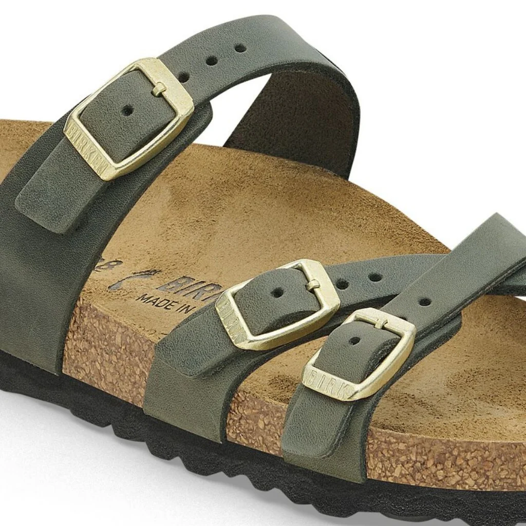 Franca Oiled Leather - Thyme - Image 2