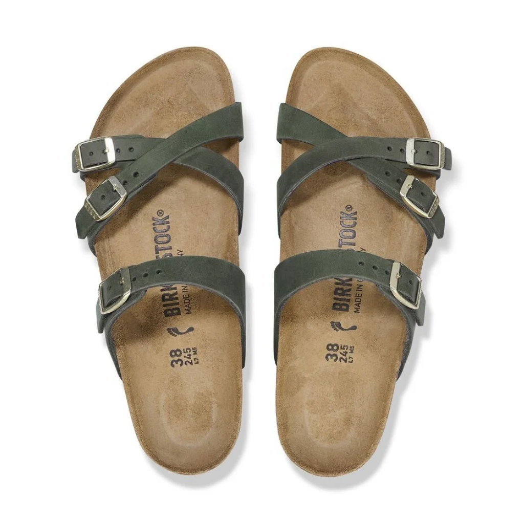 Franca Oiled Leather - Thyme - Image 3