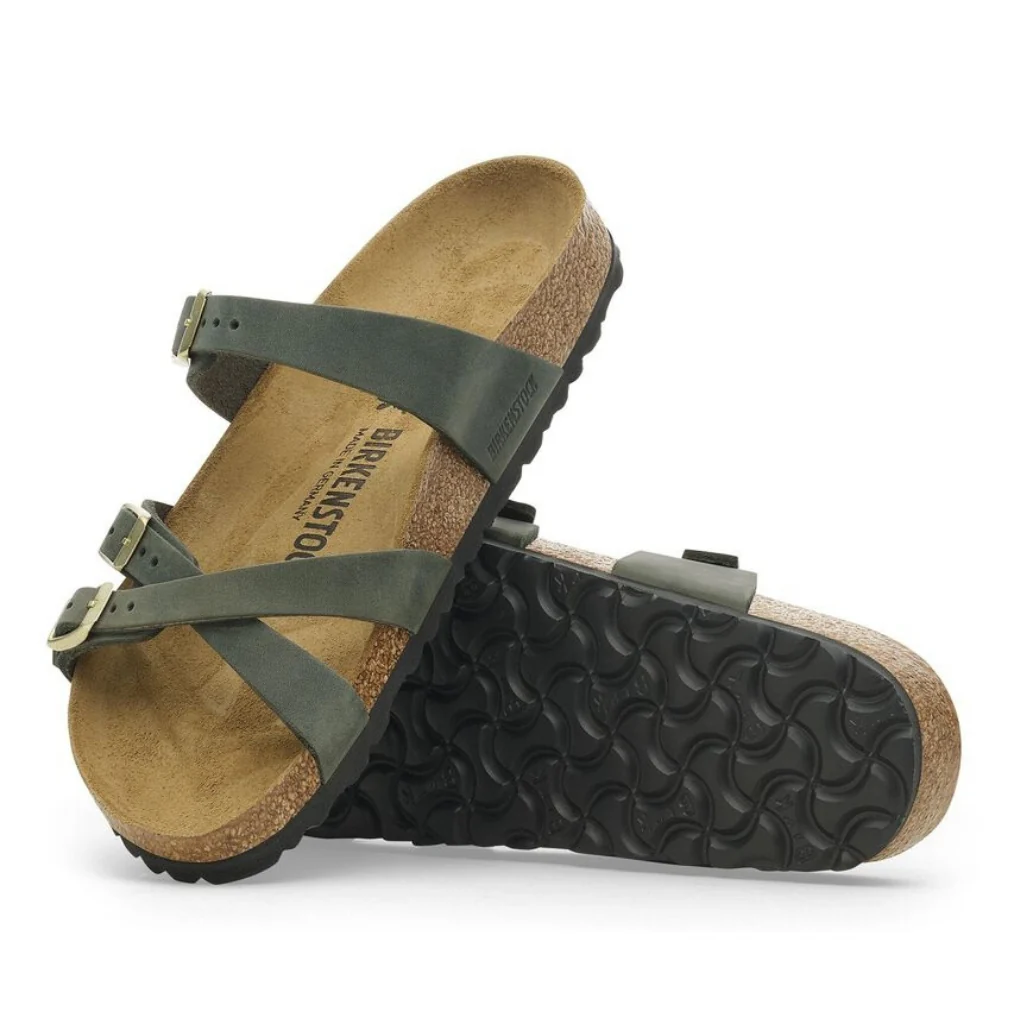 Franca Oiled Leather - Thyme - Image 5