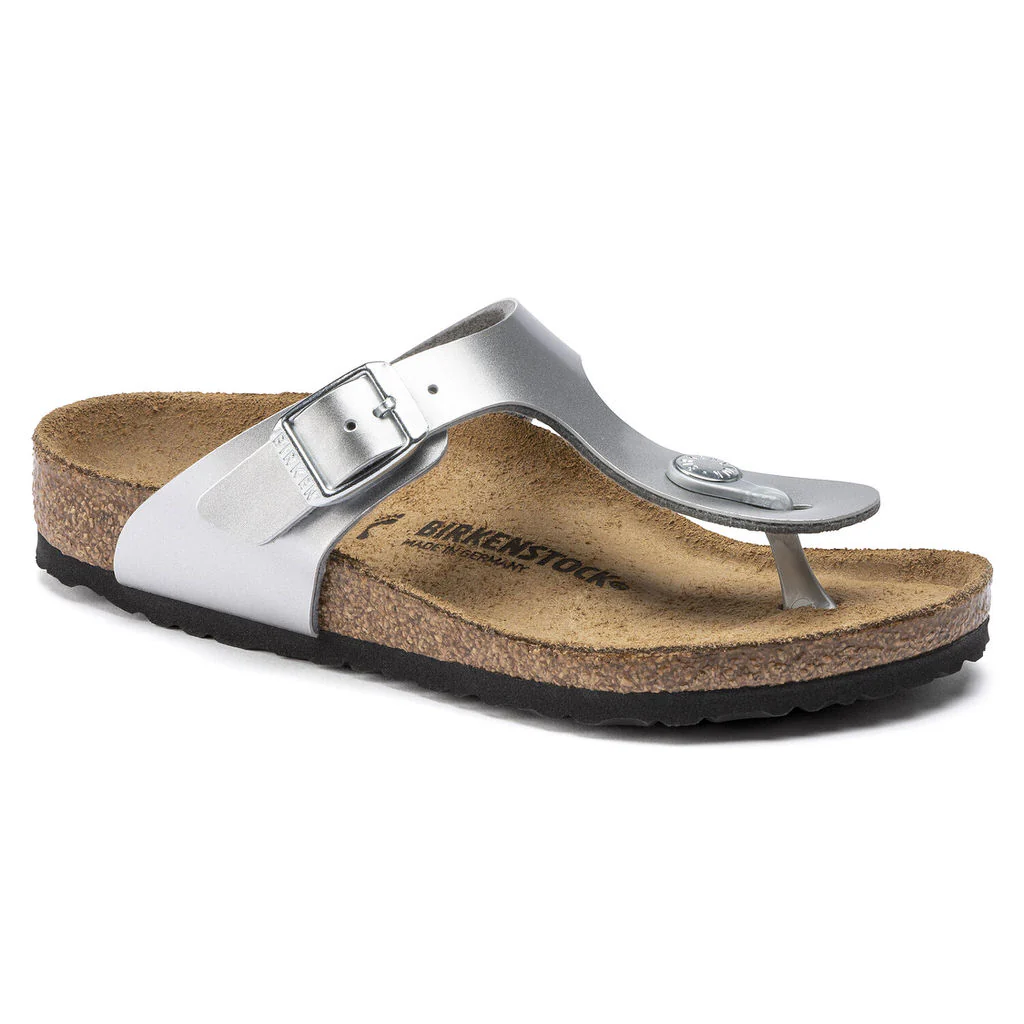 Gizeh Birko Flor Kids Narrow - Metallic Silver - Image 2