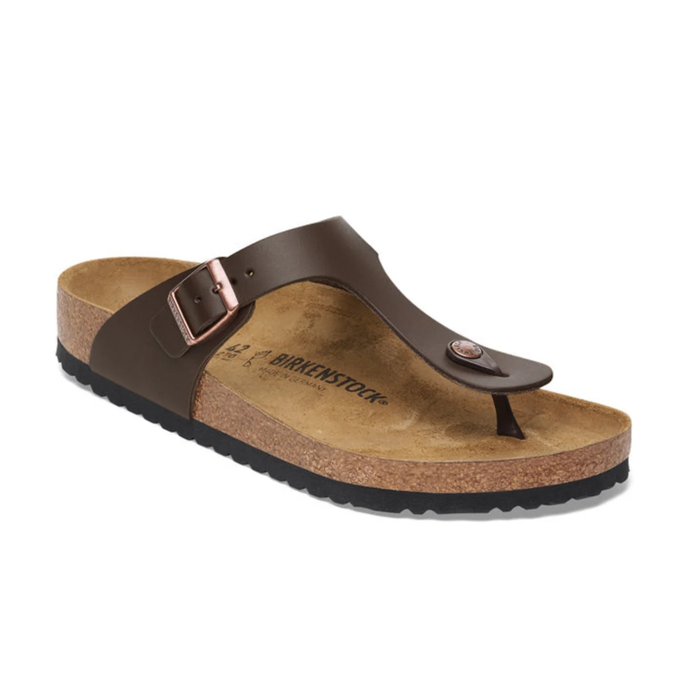Gizeh Smooth Leather - Dark Brown - Image 2