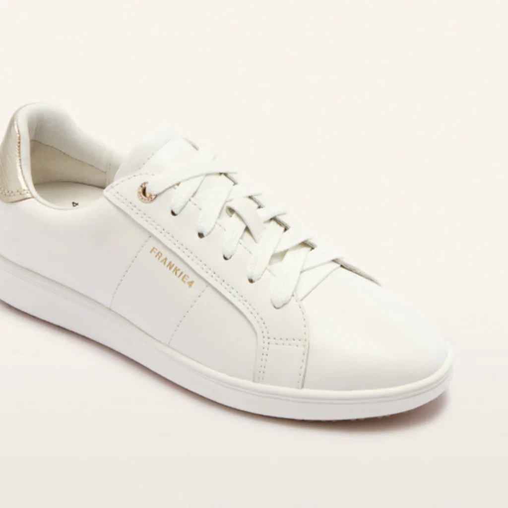 Jackie V - White/Gold Grain - Image 2