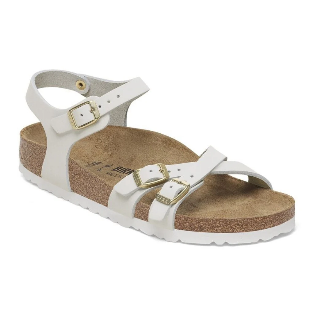 Kumba Nubuck Leather - Antique White - Image 4