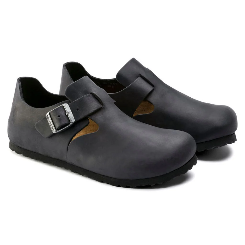 London Oiled Leather - Black - Image 10