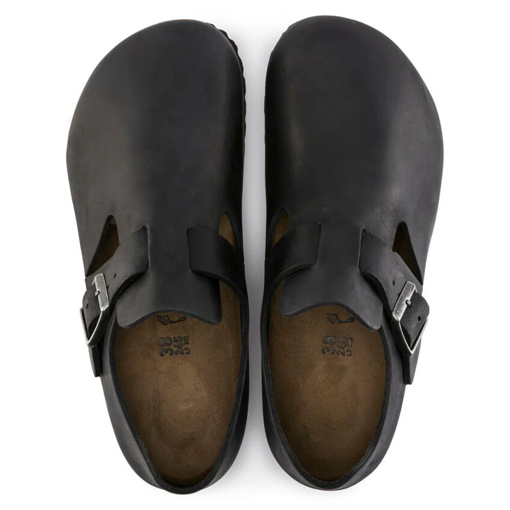 London Oiled Leather - Black - Image 11