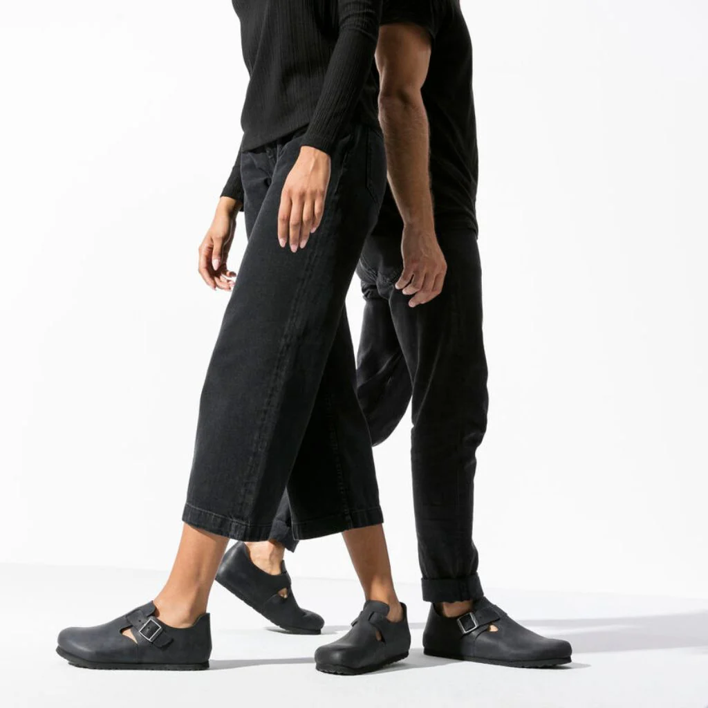 London Oiled Leather - Black - Image 12