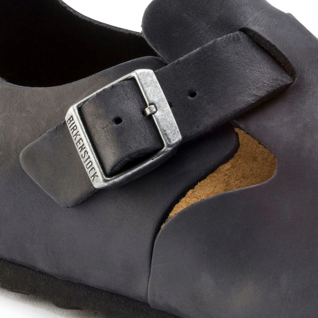 London Oiled Leather - Black - Image 9