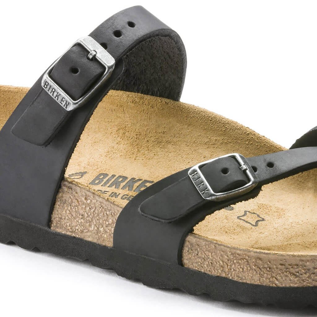 Mayari Oiled Leather - Black - Image 4