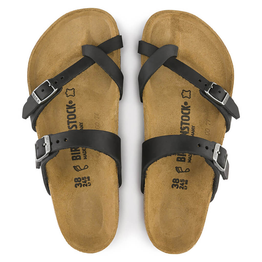 Mayari Oiled Leather - Black - Image 5