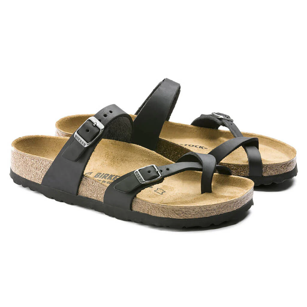 Mayari Oiled Leather - Black - Image 6