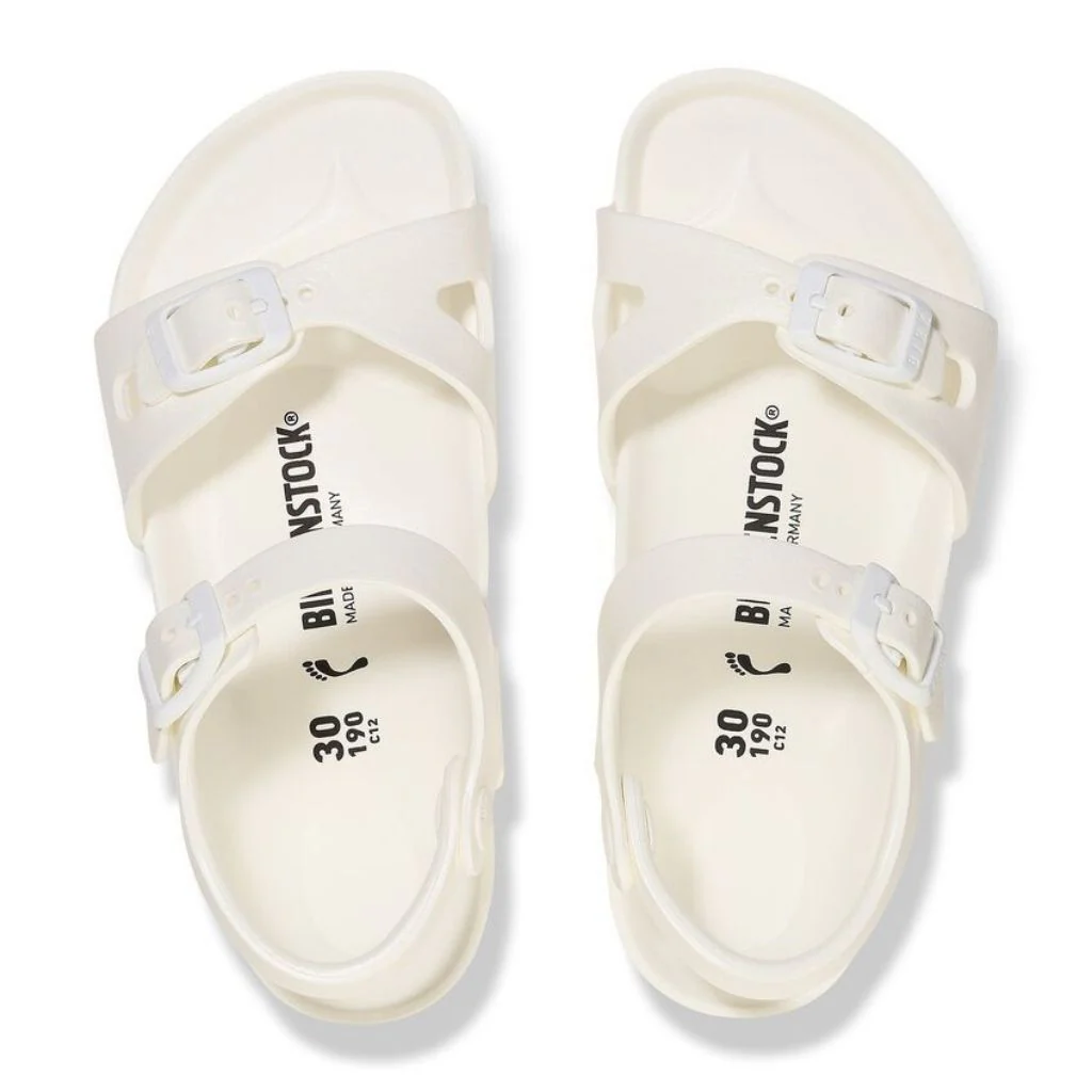 Rio EVA Kids Narrow - White - Image 6