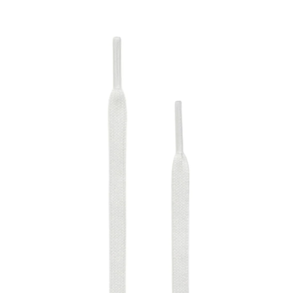 Flat Shoe Laces White