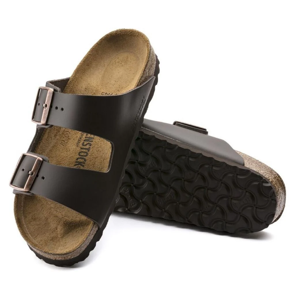 Arizona Smooth Leather Narrow - Dark Brown - Image 2