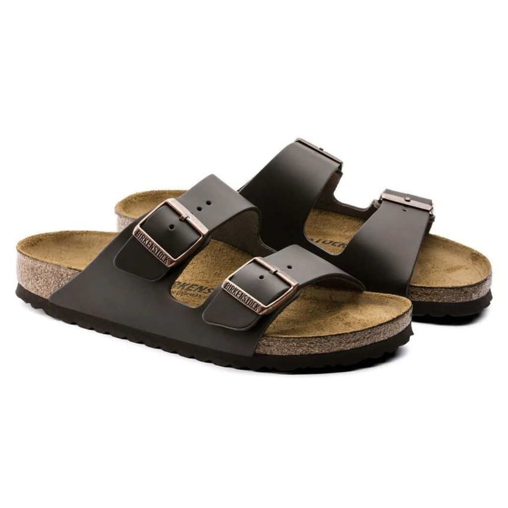 Arizona Smooth Leather Narrow - Dark Brown - Image 4