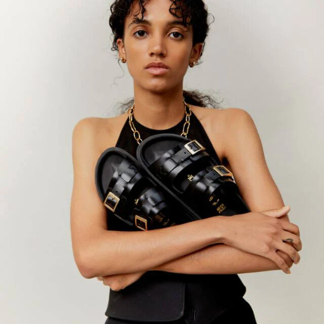 St Barths Leather - Black - Image 7