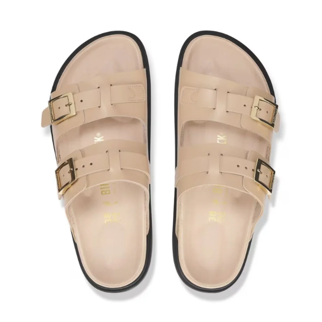 St Barths Leather - New Beige - Image 6