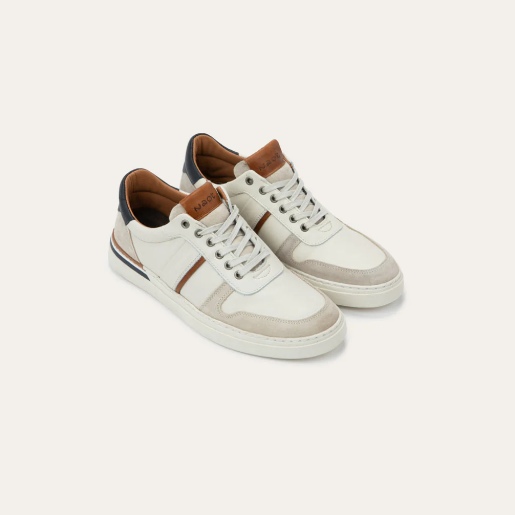Swift - White/Brown/Navy - Image 5