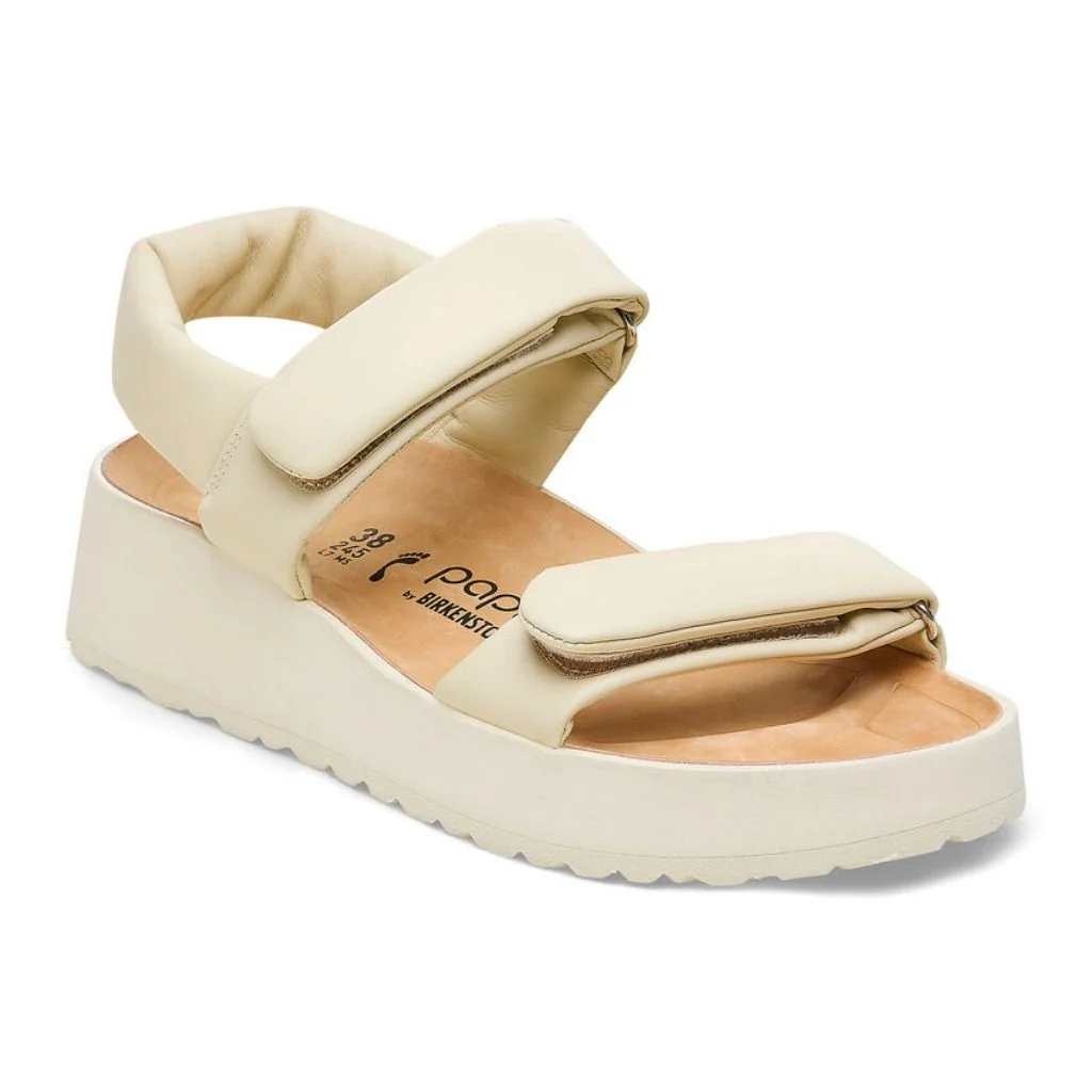 Theda Leather Exquisite Platform Narrow - Ecru - Image 6
