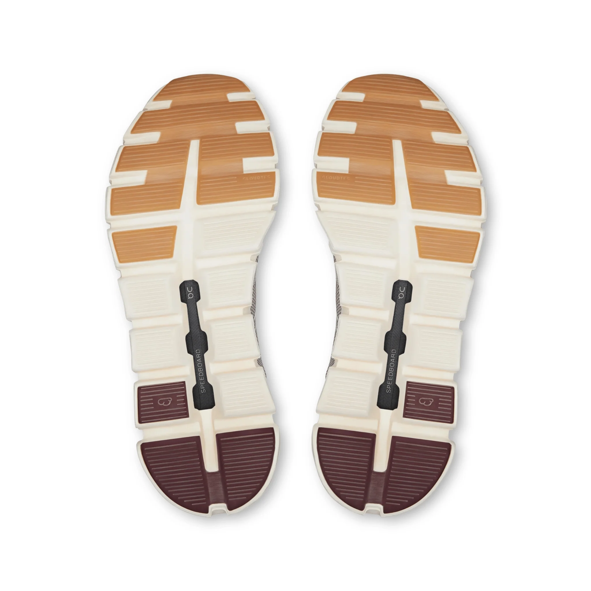 Womens Cloud 6 Versa -Ice/Maroon - Image 4
