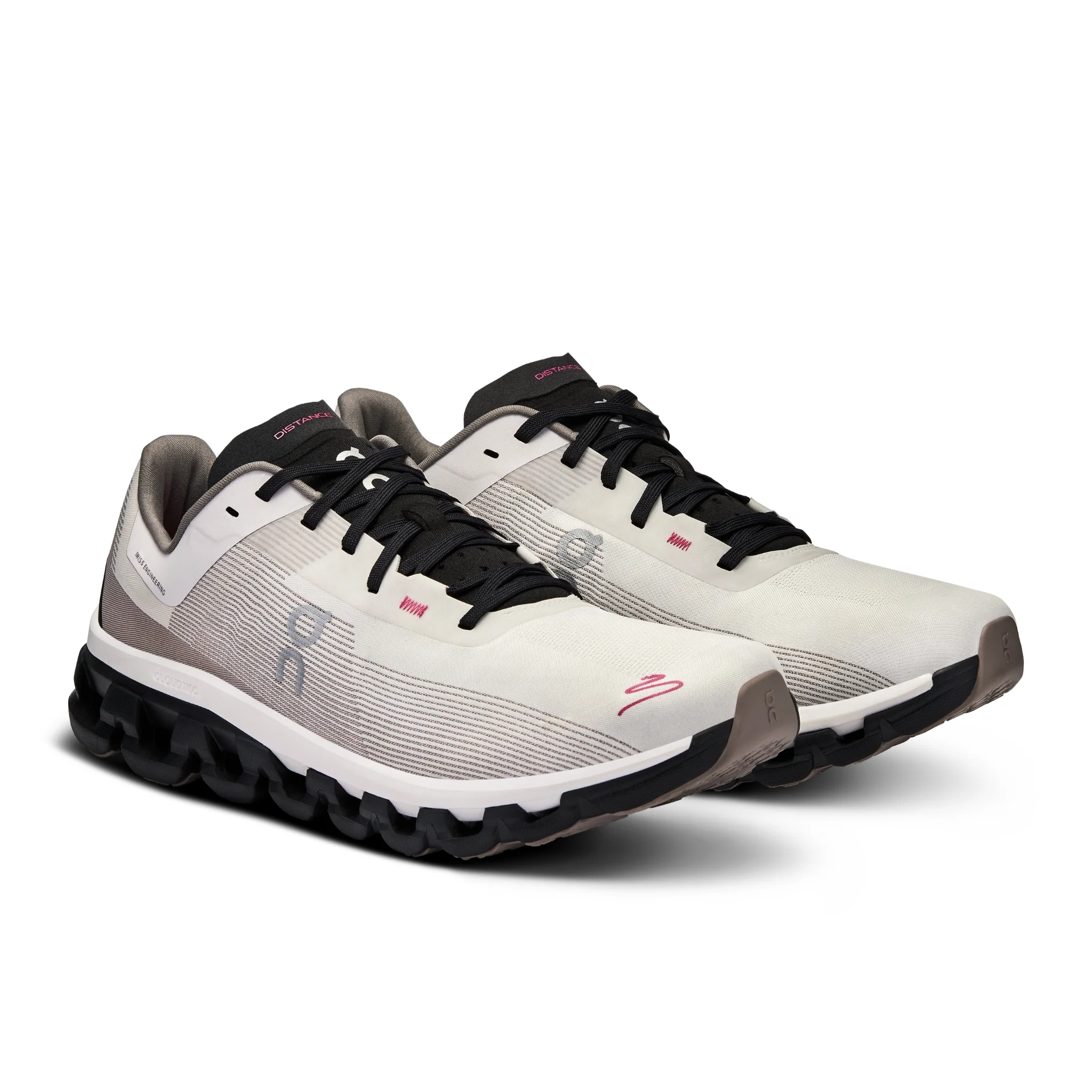Womens Cloudflow Distance - White/Black - Image 5